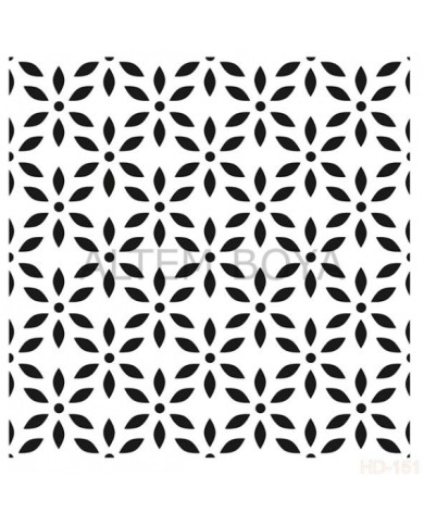 Home Decor (Duvar) Stencıl 45*45 cm HD-151