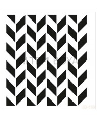 Home Decor (Duvar) Stencıl 45*45 cm HD-133