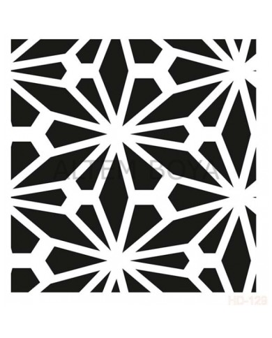 Home Decor (Duvar) Stencıl 45*45 cm HD-129