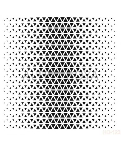 Home Decor (Duvar) Stencıl 45*45 cm HD-123