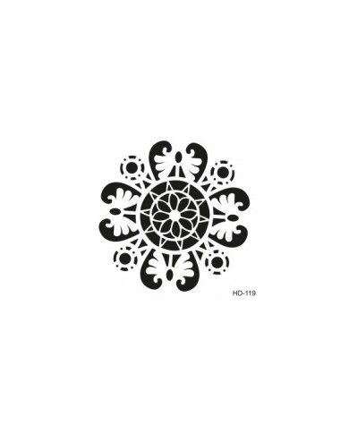 Home Decor (Duvar) Stencıl 45*45 cm HD-119