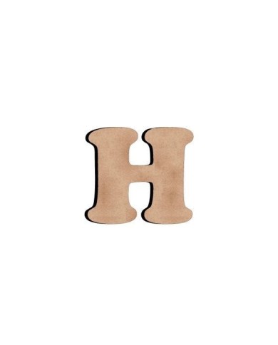 H Harf 6 cm