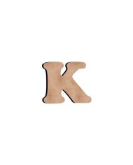 K Harf 6 cm