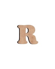 R Harf 6 cm