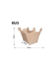 KU3 ÜÇ TOPUZ TAÇLI KUTU