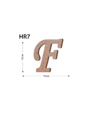 MASAÜSTÜ F  HARF HR-7