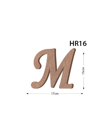 MASAÜSTÜ M HARF HR-16
