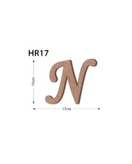 MASAÜSTÜ N HARF HR-17