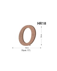 MASAÜSTÜ O HARF HR-18