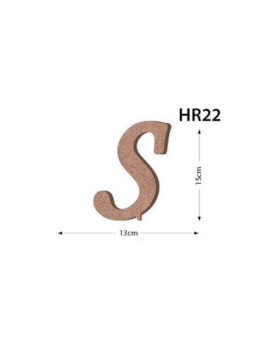 MASAÜSTÜ S HARF HR-22