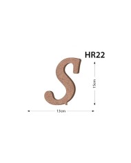 MASAÜSTÜ S HARF HR-22