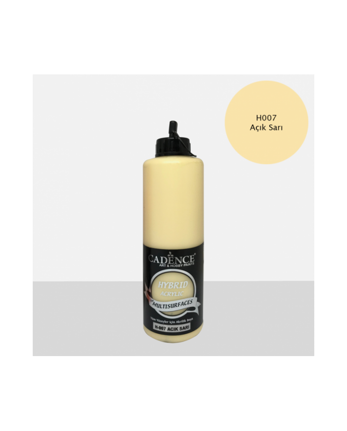 Hybrit (Multi Surface) Boya Açık Sarı 500 ml HH-07