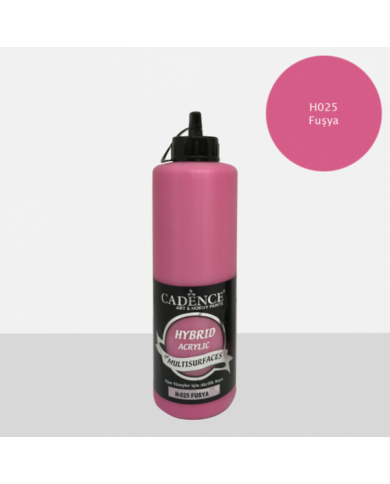 Hybrit (Multi Surface) Boya Fuşya 500 ml HH-25
