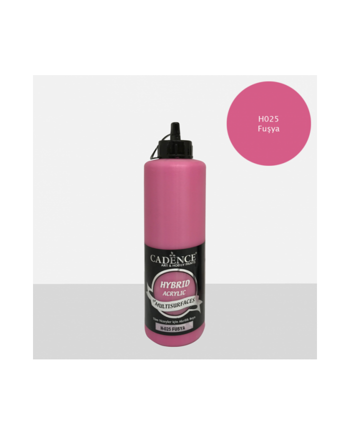 Hybrit (Multi Surface) Boya Fuşya 500 ml HH-25