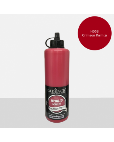 Hybrit (Multi Surface) Boya Crimson Kırmızı 500 ml HH-53