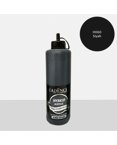 Hybrit (Multi Surface) Boya Siyah 500 ml - HH-60