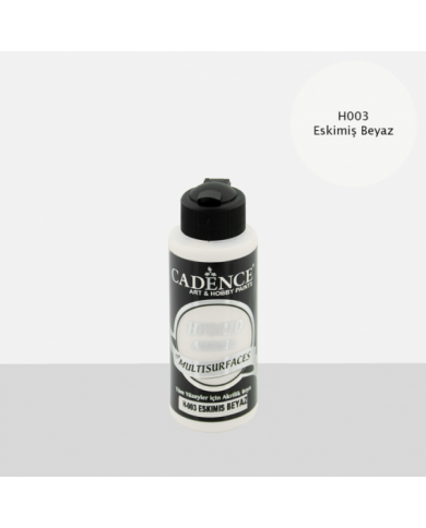 Hybrit (Multi Surface) Boya  Eskimiş Beyaz120 ml - H-003