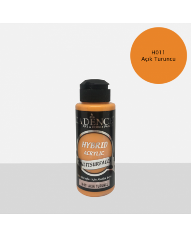 Hybrit (Multi Surface) Boya Açık Turuncu 120 ml - H-011