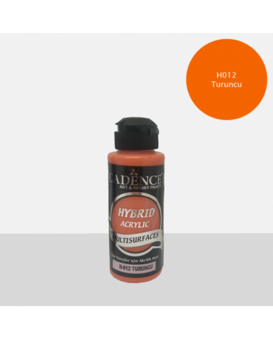 Hybrit (Multi Surface) Boya Turuncu 120 ml - H-012