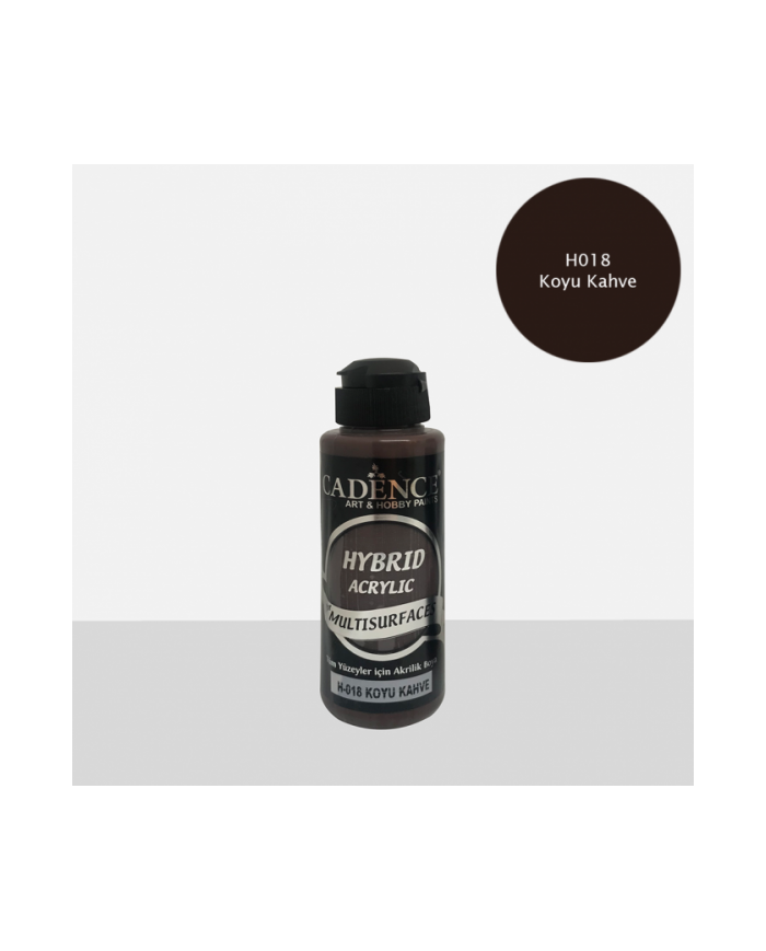 Hybrit (Multi Surface) Boya Koyu Kahve 120 ml - H-018