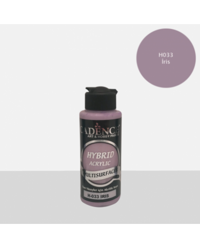 Hybrit (Multi Surface) Boya İris  120 ml - H-033