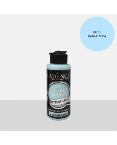 Hybrit (Multi Surface) Boya Bebek Mavi 120 ml - H-035