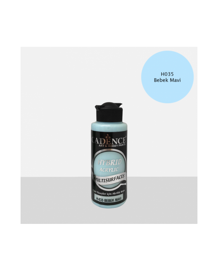 Hybrit (Multi Surface) Boya Bebek Mavi 120 ml - H-035