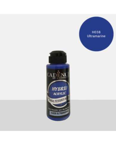 Hybrit (Multi Surface) Boya Ultramarine Mavi 120 ml - H-038