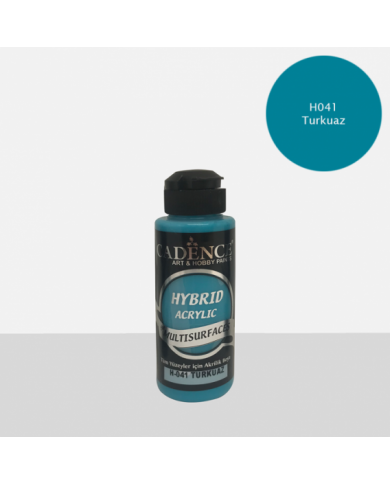 Hybrit (Multi Surface) Boya Turkuaz-120 ml - H-041