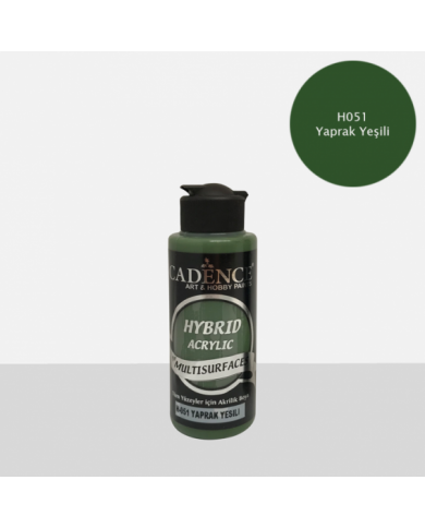 Hybrit (Multi Surface) Boya Yaprak Yeşili120 ml - H-051