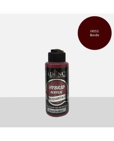 Hybrit (Multi Surface) Boya Bordo 120 ml - H-055