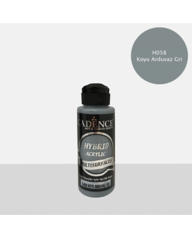Hybrit (Multi Surface) Boya Koyu Arduvaz Gri 120 ml - H-058