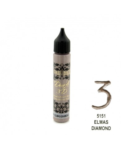 3D BONCUK BOYA-5151-ELMAS