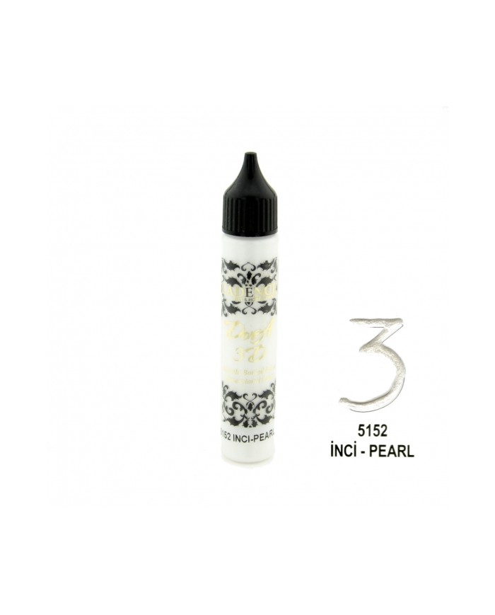 3D BONCUK BOYA-5152-İNCİ