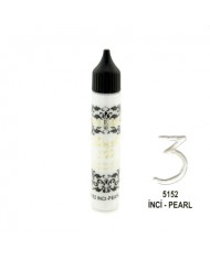 3D BONCUK BOYA-5152-İNCİ