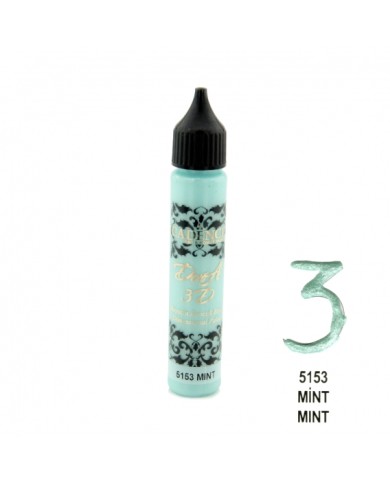 3D BONCUK BOYA-5153-MİNT