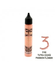 3D BONCUK BOYA-5160-TUTKU ÇİÇEĞİ