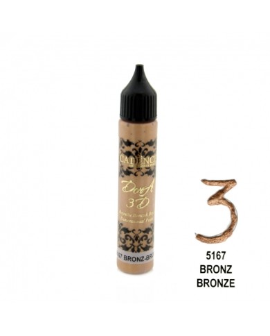 3D BONCUK BOYA-5167-BRONZE