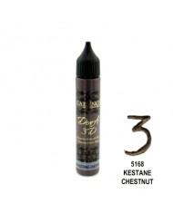 3D BONCUK BOYA-5168-KESTANE