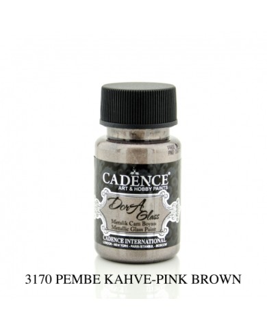 DORA GLASS-3170-PEMBE KAHVE