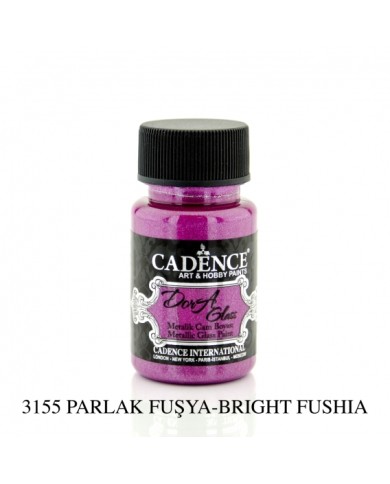 DORA GLASS-3155-PARLAK FUŞYA