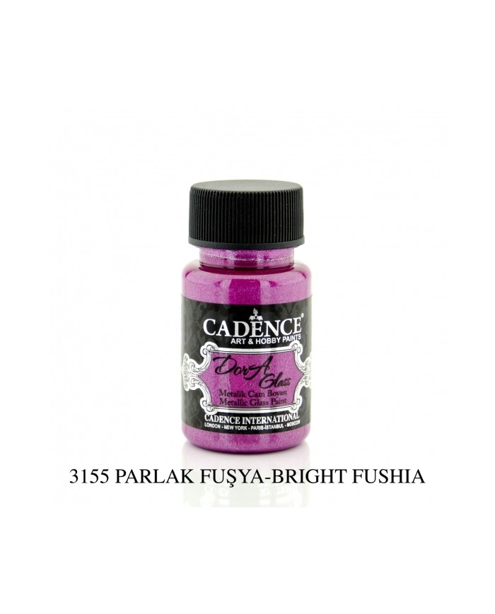 DORA GLASS-3155-PARLAK FUŞYA