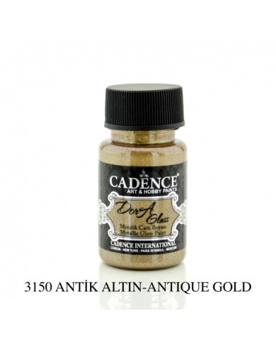 DORA GLASS-3150-ANTİK ALTIN