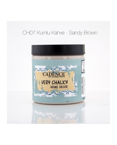 Very Chalky Kumlu Kahve 500 ml. CH-07