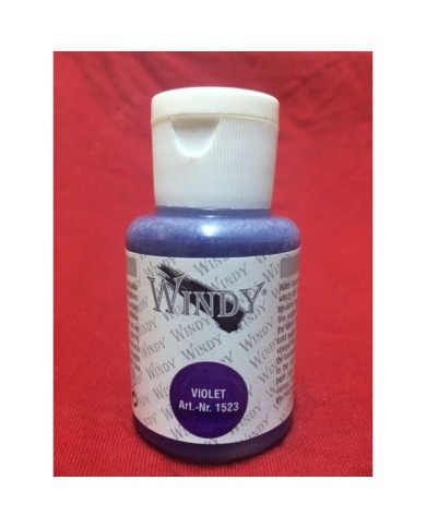 İpek Boyası Mor 50 ml. W-1523