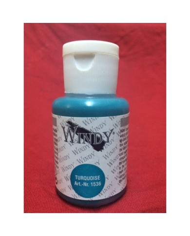 İpek Boyası Turkuaz 50 ml. W-1536