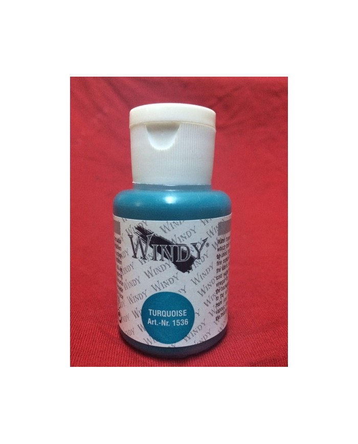 İpek Boyası Turkuaz 50 ml. W-1536