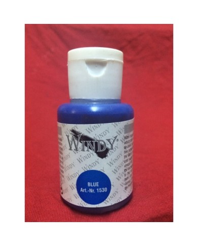 İpek Boyası Mavi 50 ml. W-1530