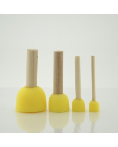 Ponpon Fırça Set 4'lü