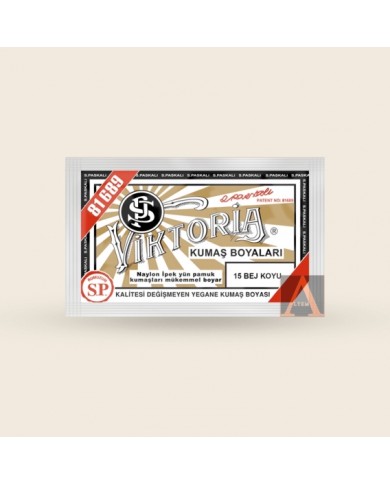 Toz Kumaş Boyası Koyu Bej V-15